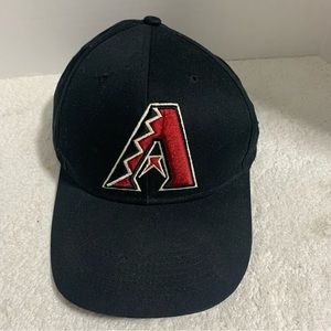 Arizona Diamondbacks OC Sports Authentic Cap Adult One Size Black Hat Adjustable